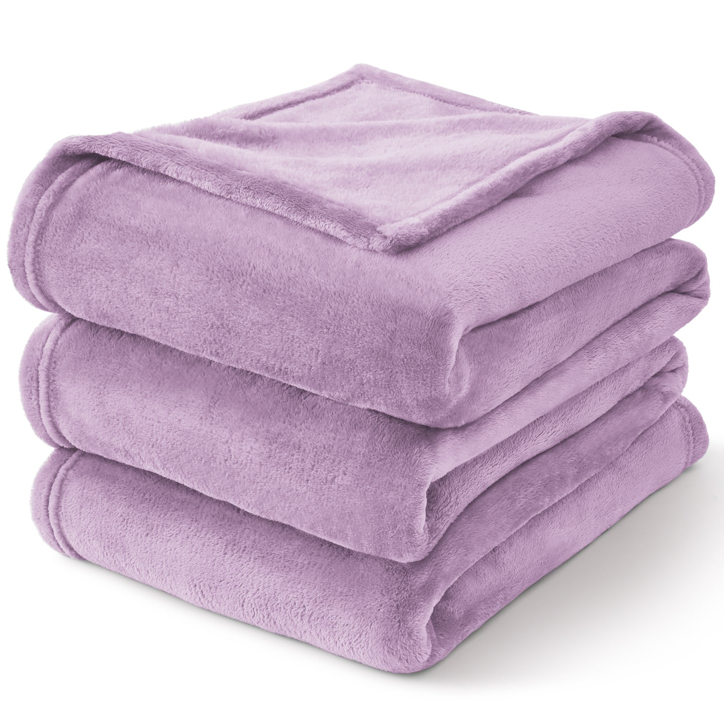 Fleece Blankets Queen Size Throw Blankets for Bed & Couch, Plush Cozy Fuzzy Blanket, Super Soft & Warm Blankets for Fall and Winter