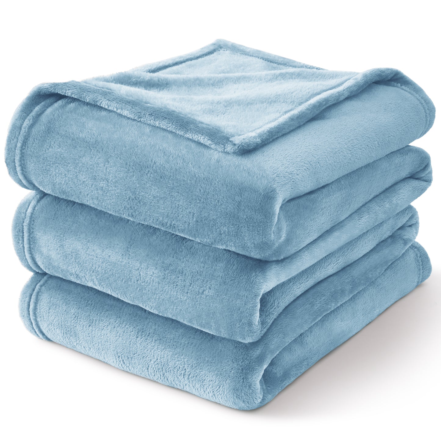 Fleece Blankets Queen Size Throw Blankets for Bed & Couch, Plush Cozy Fuzzy Blanket, Super Soft & Warm Blankets for Fall and Winter