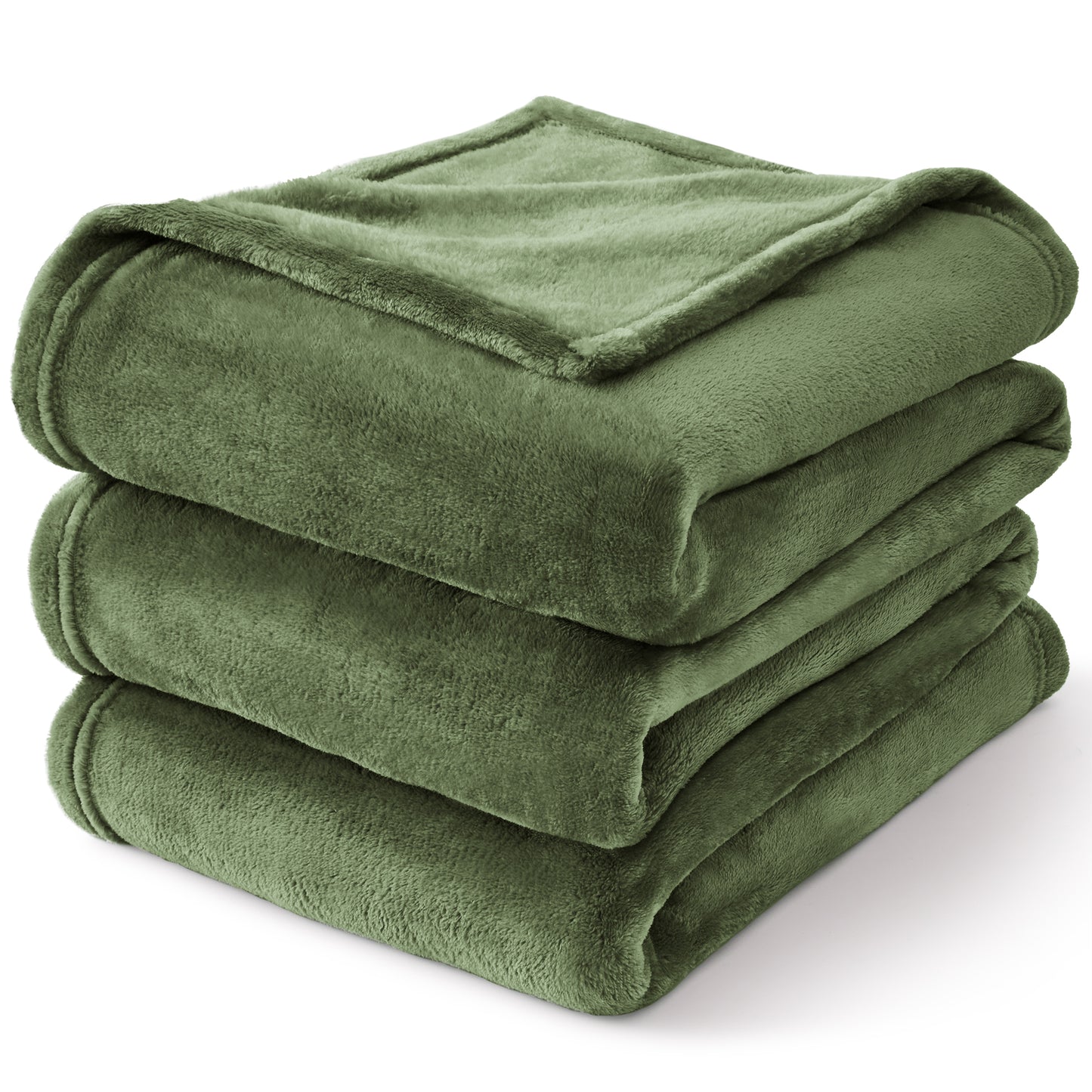 Fleece Blankets Queen Size Throw Blankets for Bed & Couch, Plush Cozy Fuzzy Blanket, Super Soft & Warm Blankets for Fall and Winter