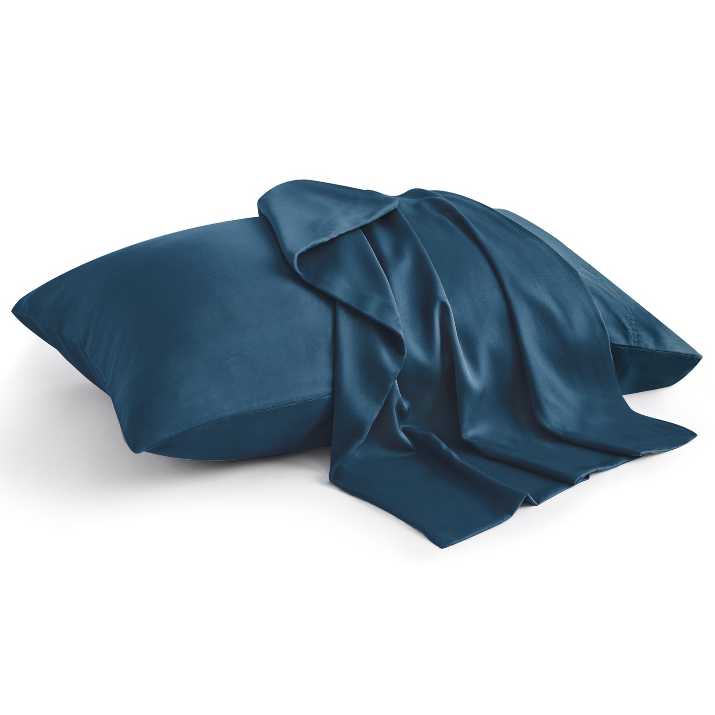 Pillow Cases Set of 2 Pack, Rayon Derived from Bamboo, Cooling Pillow Cases for Hot Sleepers & Night Sweats, Breathable and Silky Soft Envelope Pillowcases
