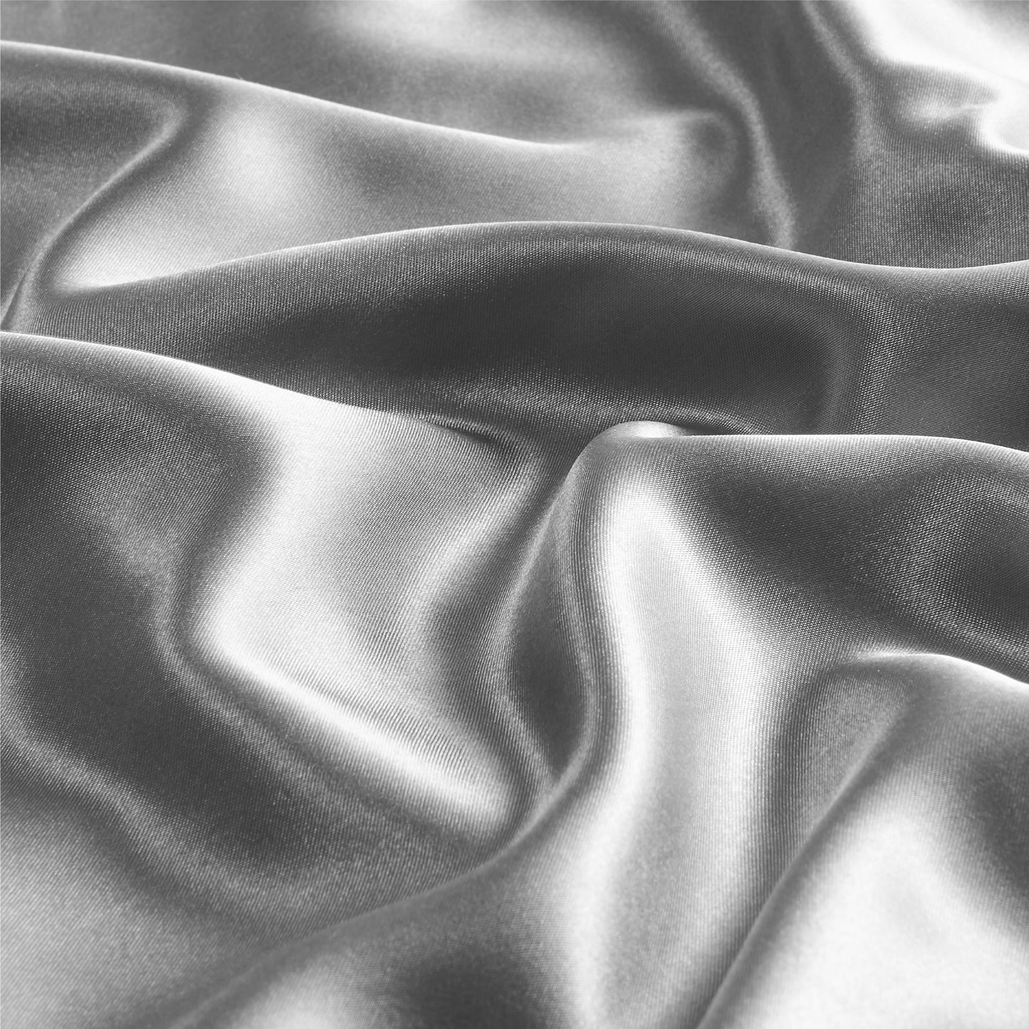 Satin Silk Pillowcase for Hair and Skin, Pillow Cases Set of 2 Pack, Super Soft Silky Pillow Case with Envelope Closure