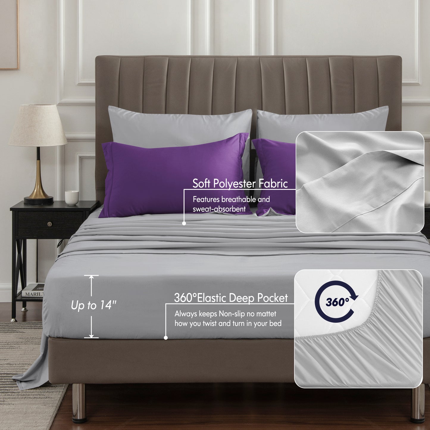 Comforter Set Bed in A Bag