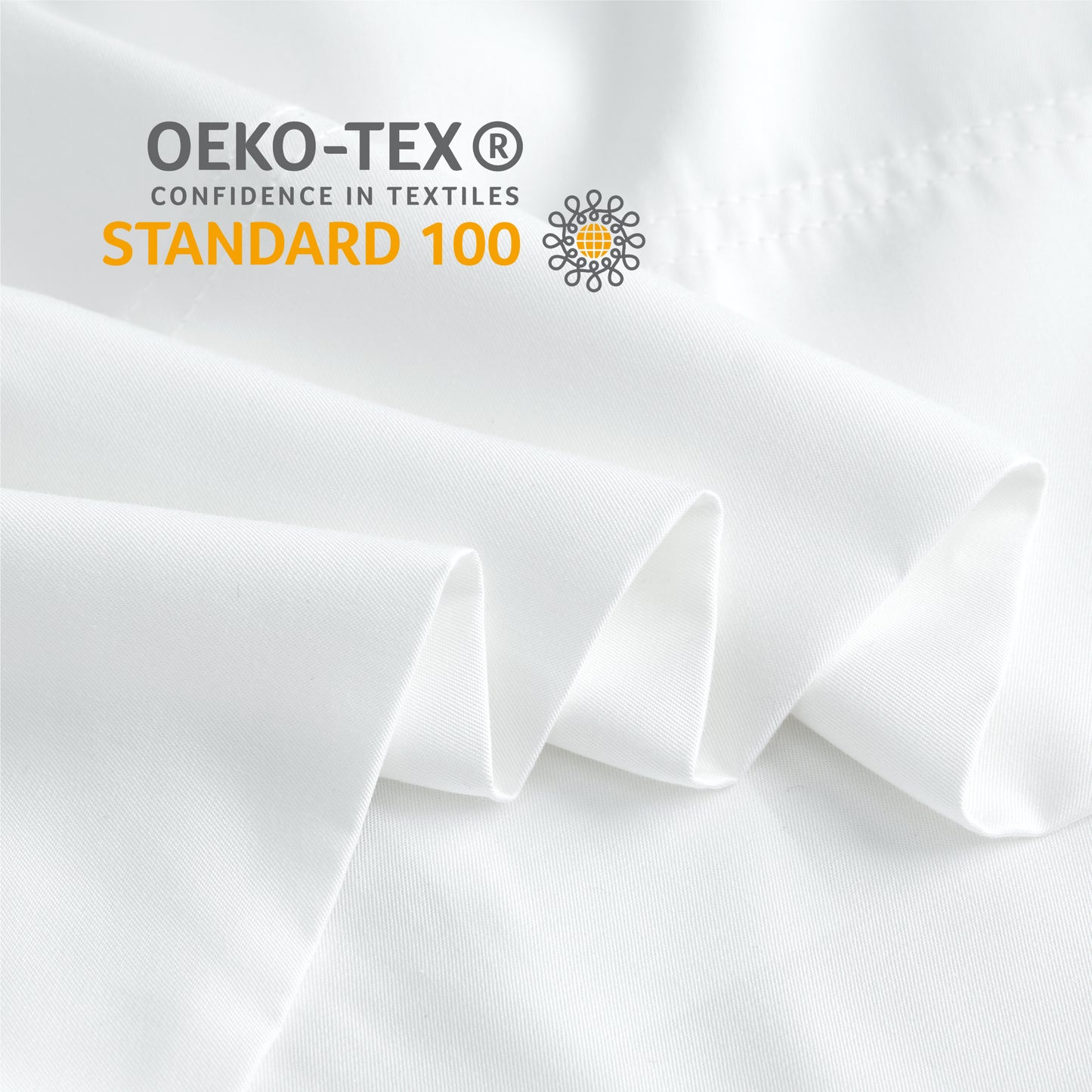 Pillow Cases Set of 2 Pack, Rayon Derived from Bamboo, Cooling Pillow Cases for Hot Sleepers & Night Sweats, Breathable and Silky Soft Envelope Pillowcases