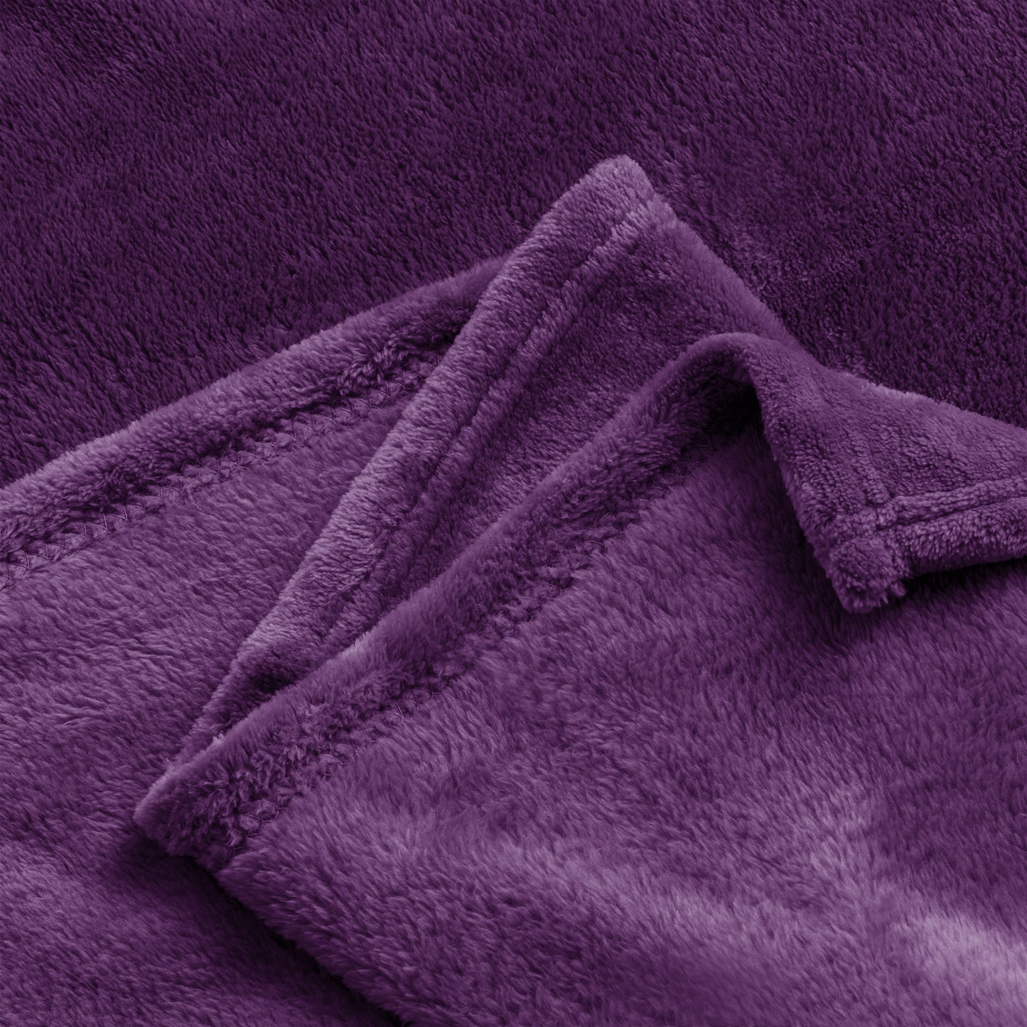 Fleece Blankets Queen Size Throw Blankets for Bed & Couch, Plush Cozy Fuzzy Blanket, Super Soft & Warm Blankets for Fall and Winter