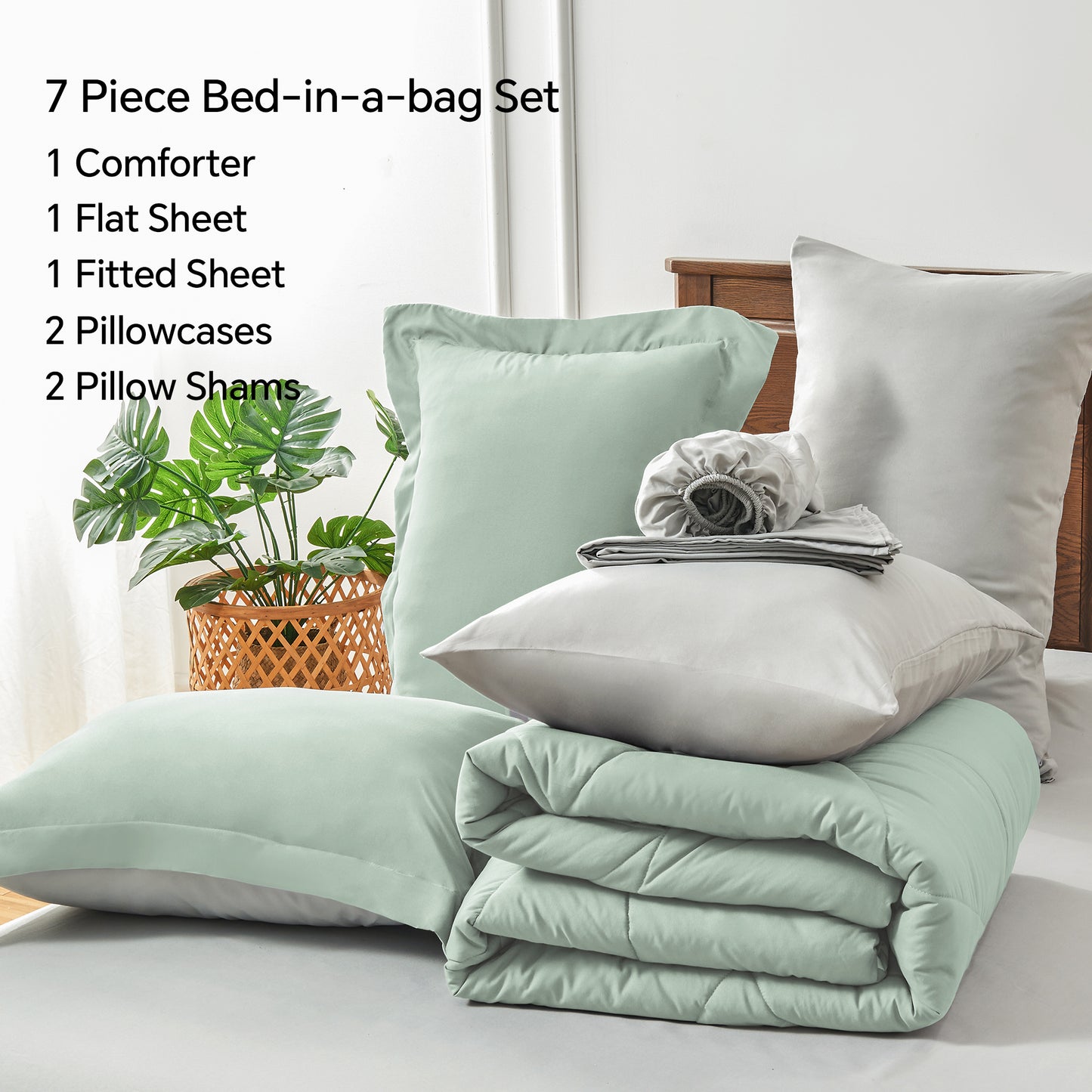 Comforter Set Bed in A Bag