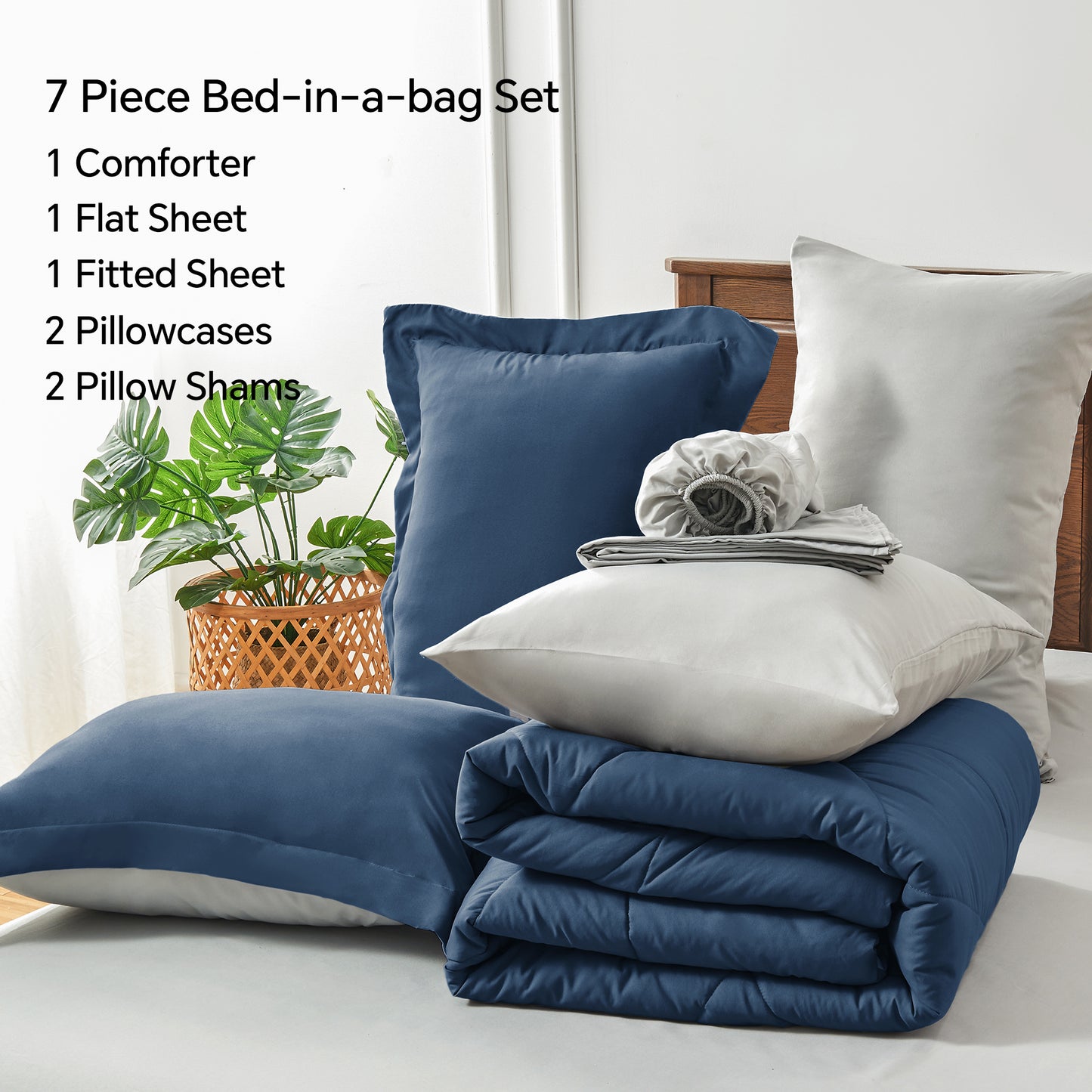 Comforter Set Bed in A Bag