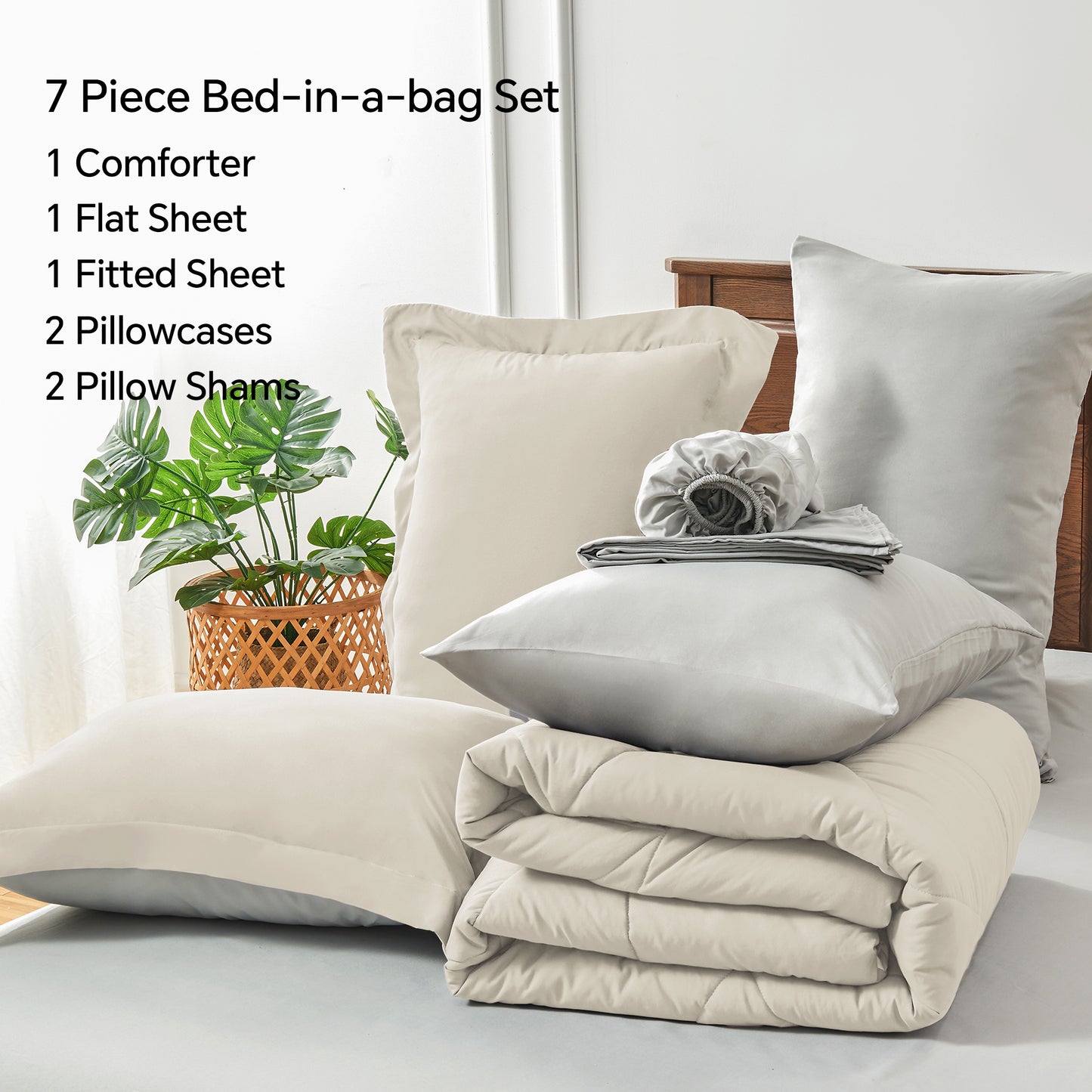 Comforter Set Bed in A Bag