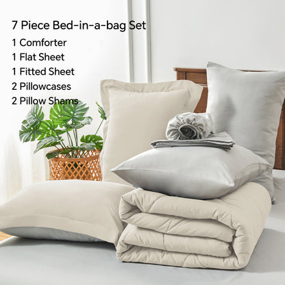Comforter Set Bed in A Bag