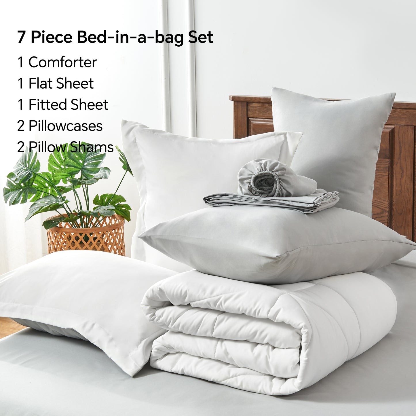 Comforter Set Bed in A Bag