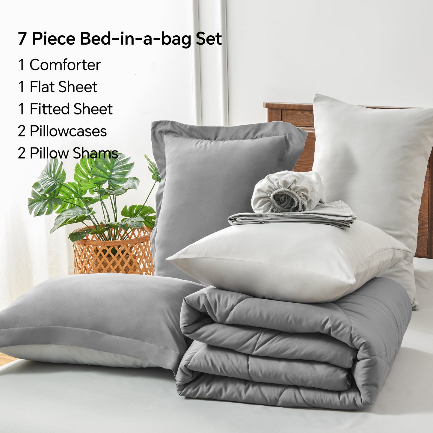 Comforter Set Bed in A Bag