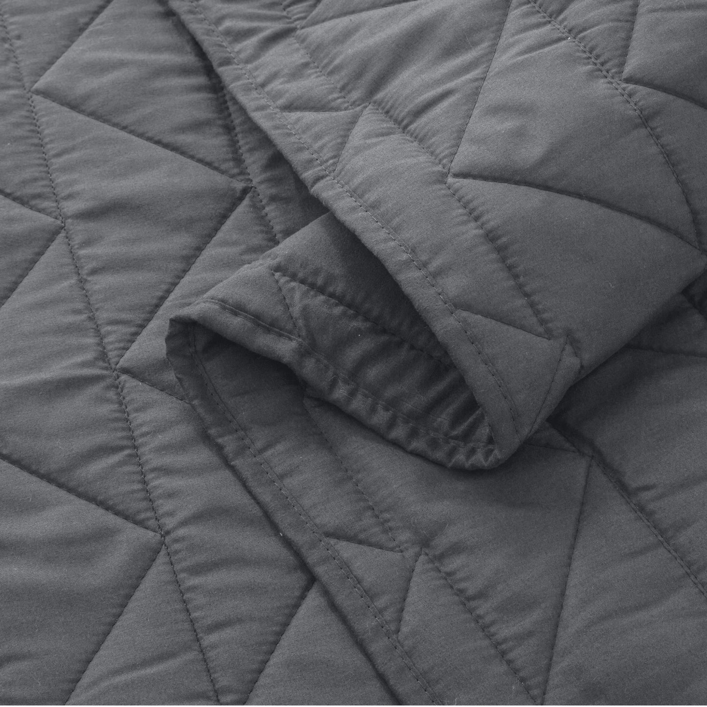 Quilts Sets - Summer Lightweight Bedspreads - Soft Modern Weave Pattern Coverlet Bed Set - 3 Piece (1 Quilt 90" x 96" + 2 Pillow Shams 20" x 26")