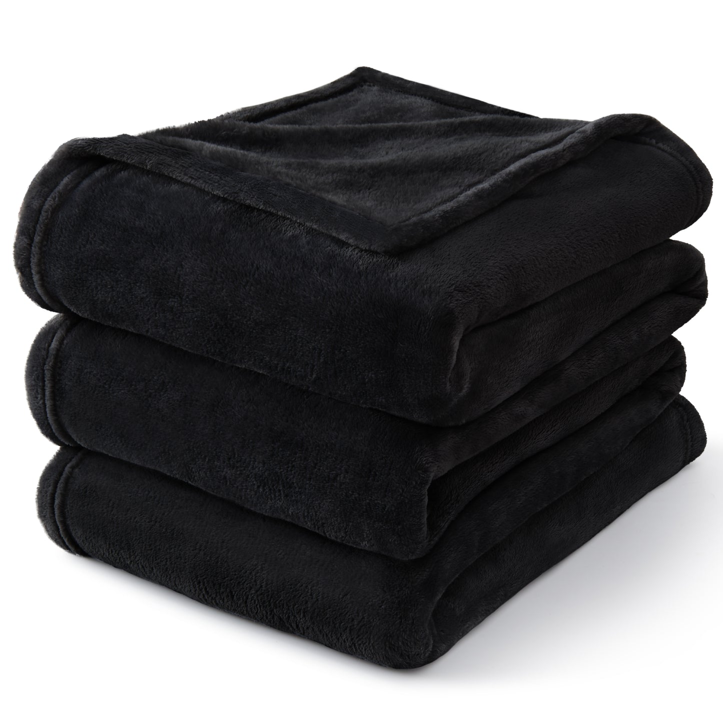 Fleece Blankets Queen Size Throw Blankets for Bed & Couch, Plush Cozy Fuzzy Blanket, Super Soft & Warm Blankets for Fall and Winter