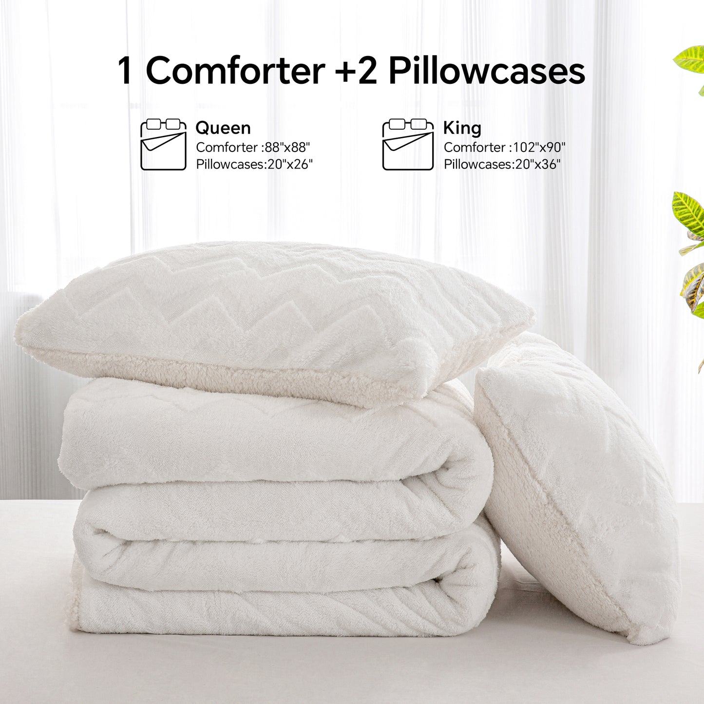 Fluffy Twin Comforter Set - Super Soft Sherpa Black Comforter for Twin Size Bed, Luxury Warm Bedding Set for Winter, Fuzzy Bed Set 2 piece