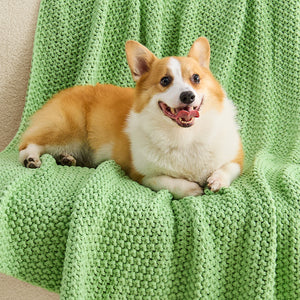 Acrylic Chunky Knitted Blankets
