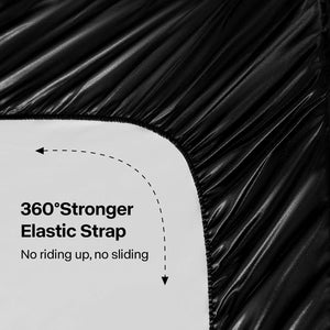 BEDELITE Satin sheets with deep pocket