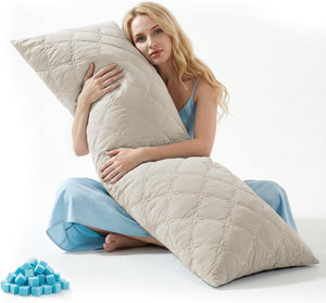 BEDELITE Cooling Body Pillow for Adults