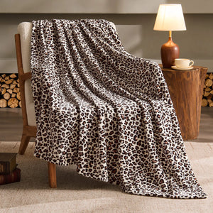 Luxury Cheetah Plush Cozy Fuzzy Blanket