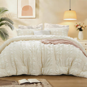 Luxury Seersucker Bedding Set