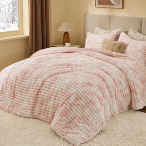 Reversible Faux Fur Comforter