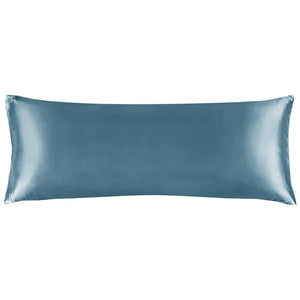 bluesteel satin body pillow cover