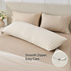 fluffy faux fur body pillow cover