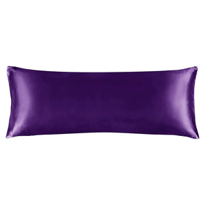 plum purple body pillow cover
