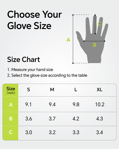 BOLTGARD Work Gloves Men Pro with Wavy Foam Nitrile Grip, Breathable Touchscreen