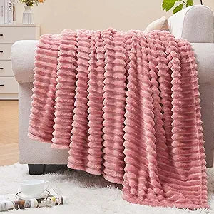 BEDELITE Fleece Throw Blanket for Couch