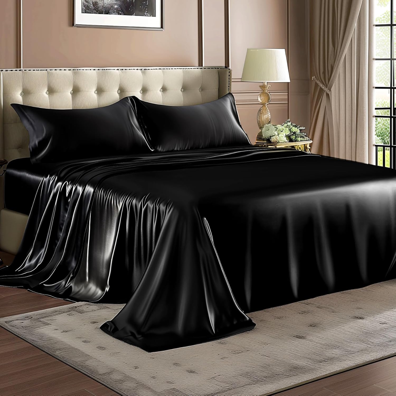 BEDELITE Satin Sheets