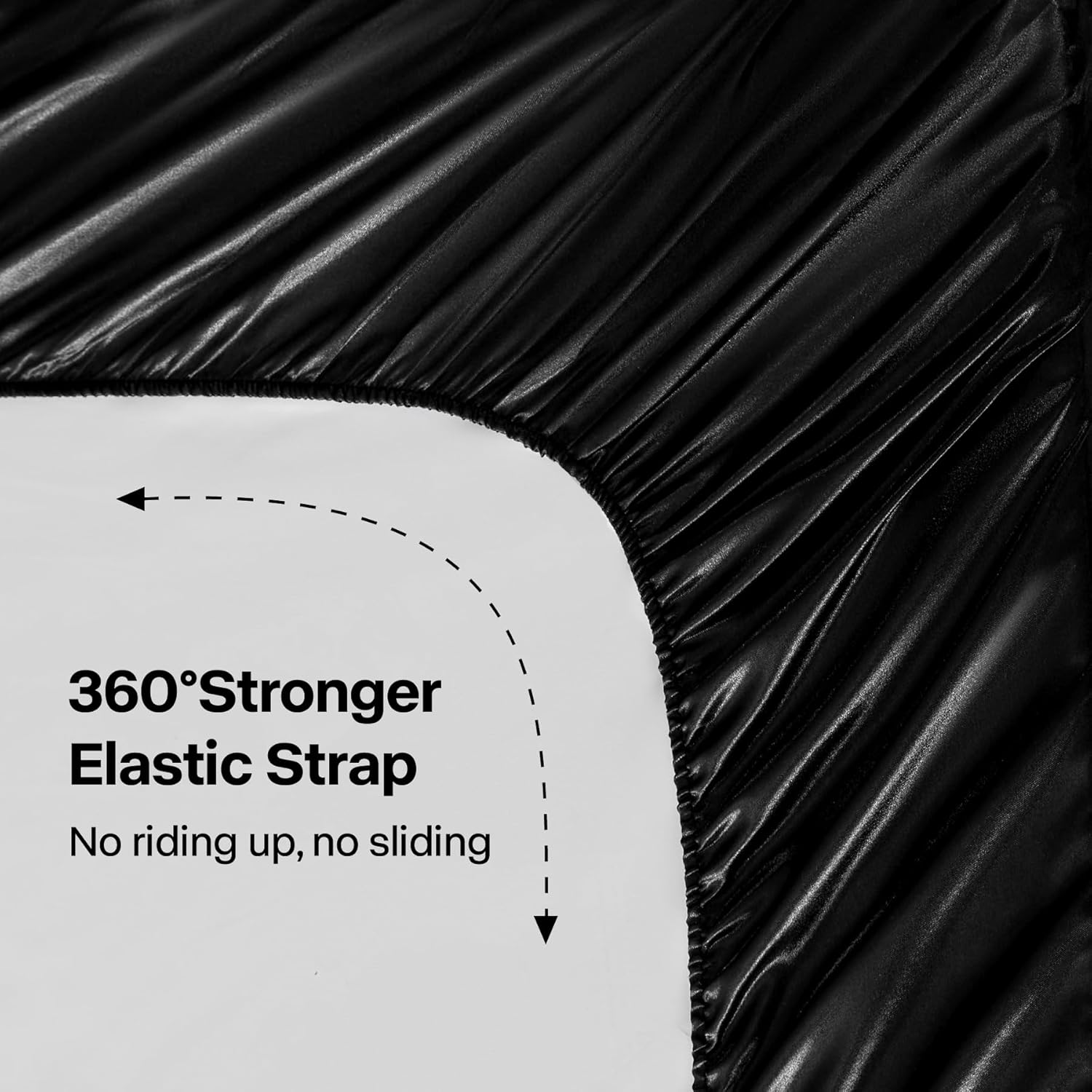 BEDELITE Satin sheets with deep pocket