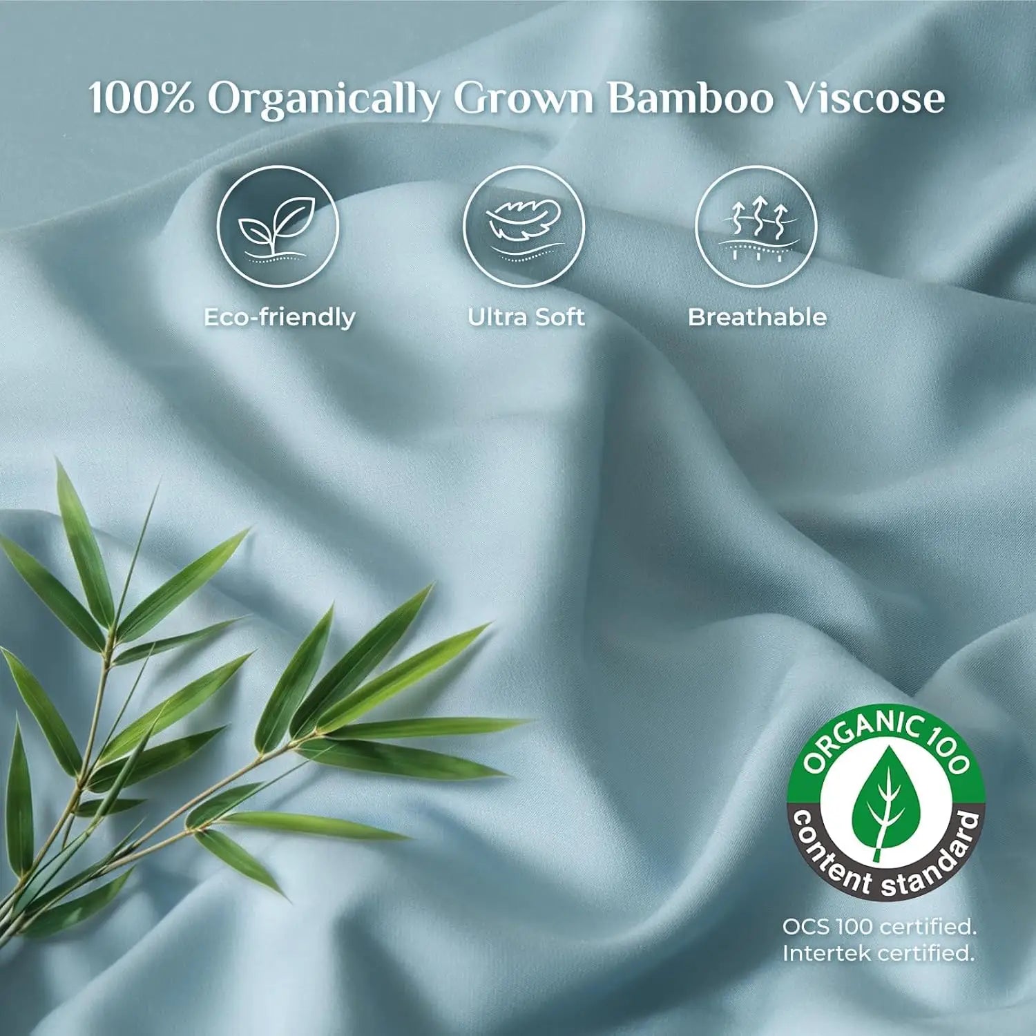 Bamboo Viscose Sheets 100% Organically Grown