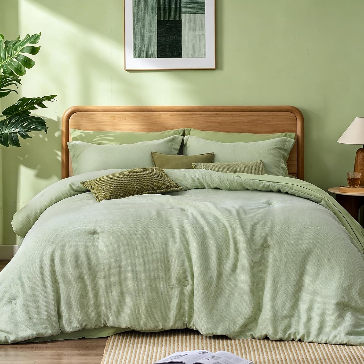 Bed in A Bag Luxury All Season Breathable Comforters