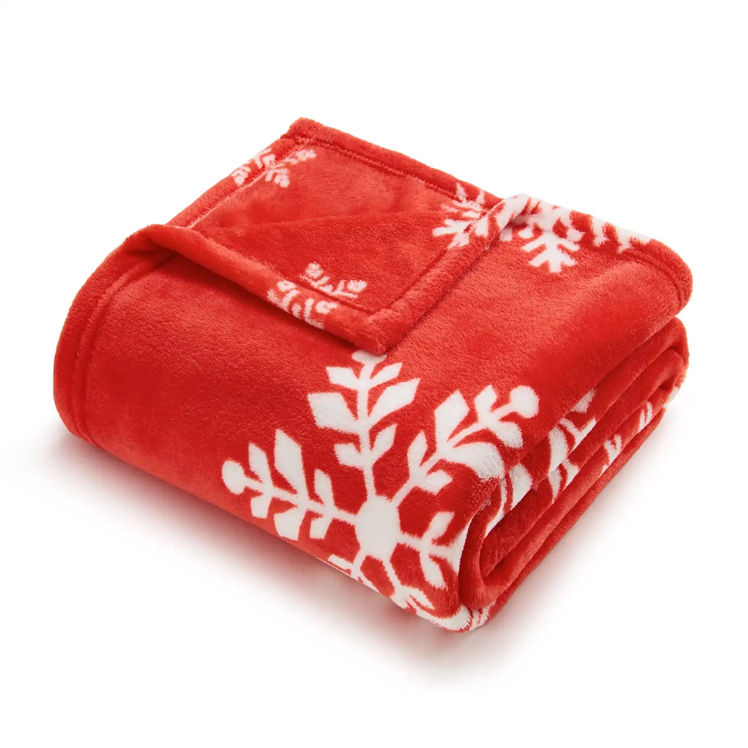 Christmas Throw Blanket Red