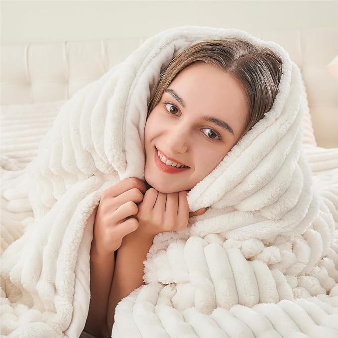 Fleece comforter bedding set