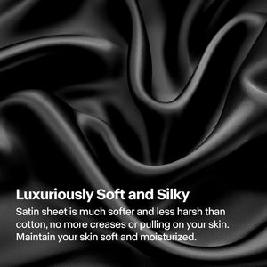 Luxury Soft Silk-Like Fitted Sheet