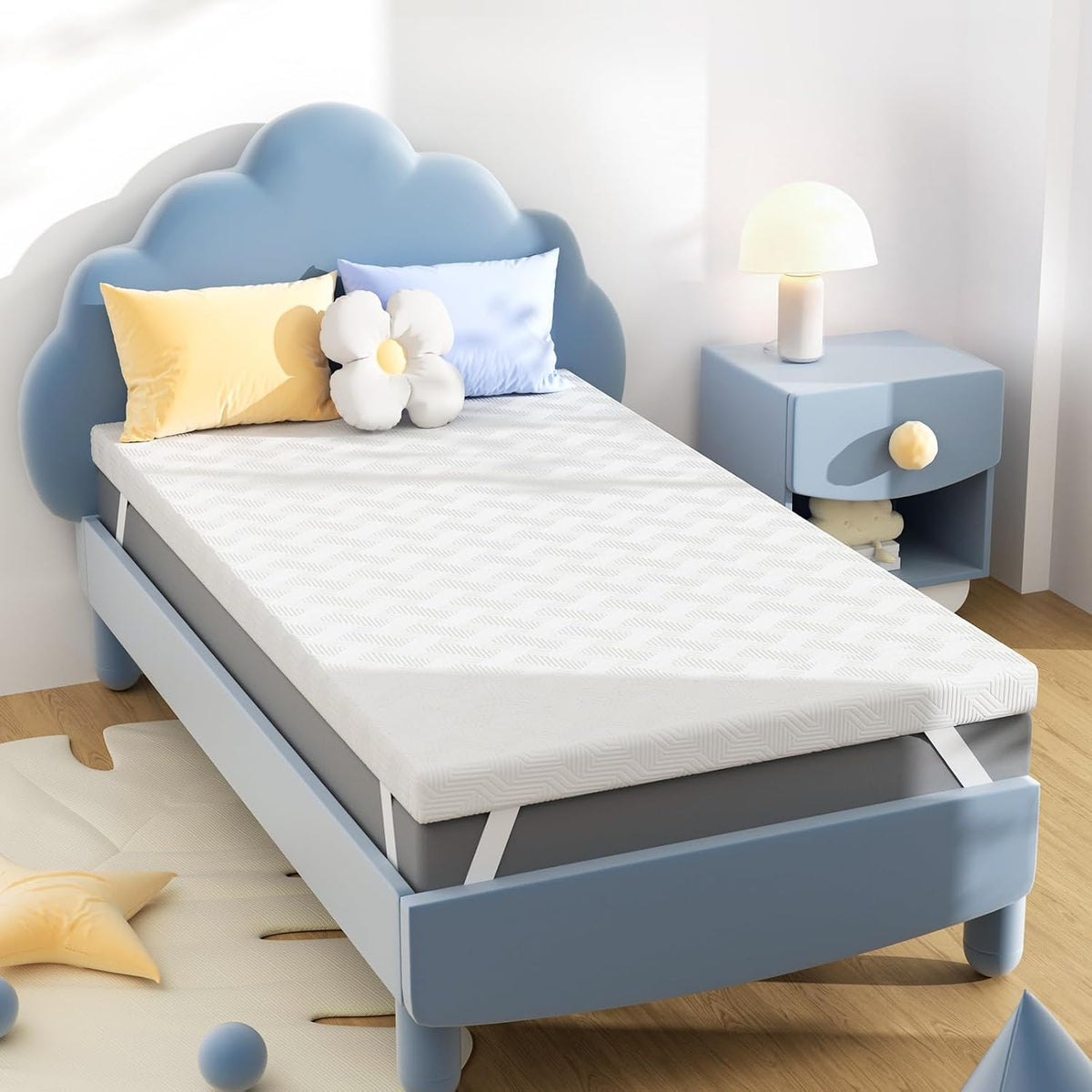 Egg Crate Memory Foam Mattress Topper