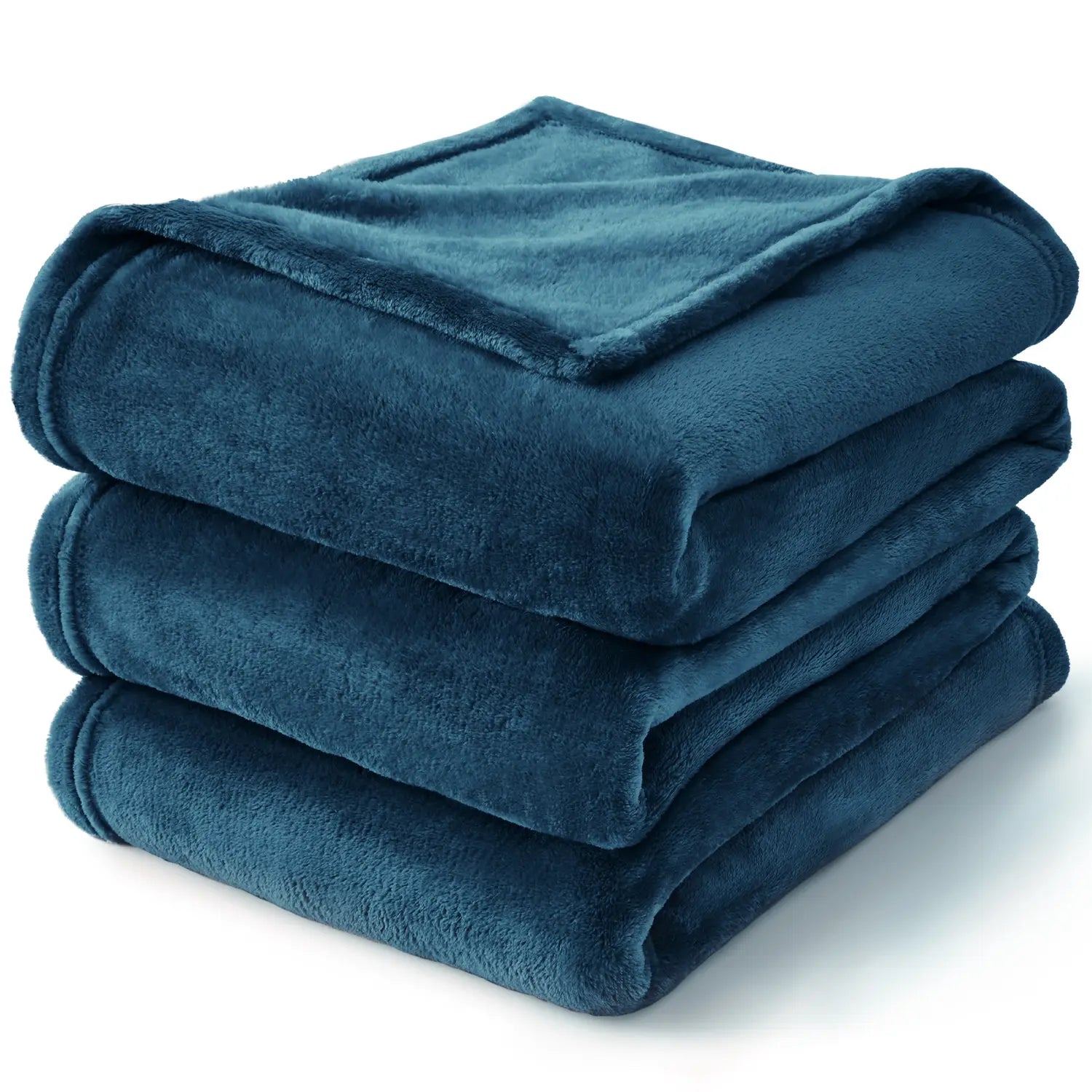 Mineral Blue Throw Blankets for Couch & Bed