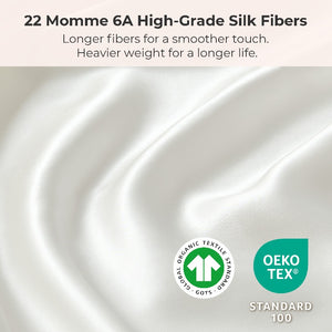 Premium 100% 6A grade mulberry silk pillowcase