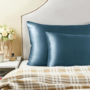 Silky Satin Pillow Cases with Hidden Zipper