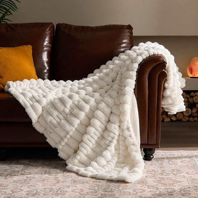 Soft Flannel Reversible Couch Blanket