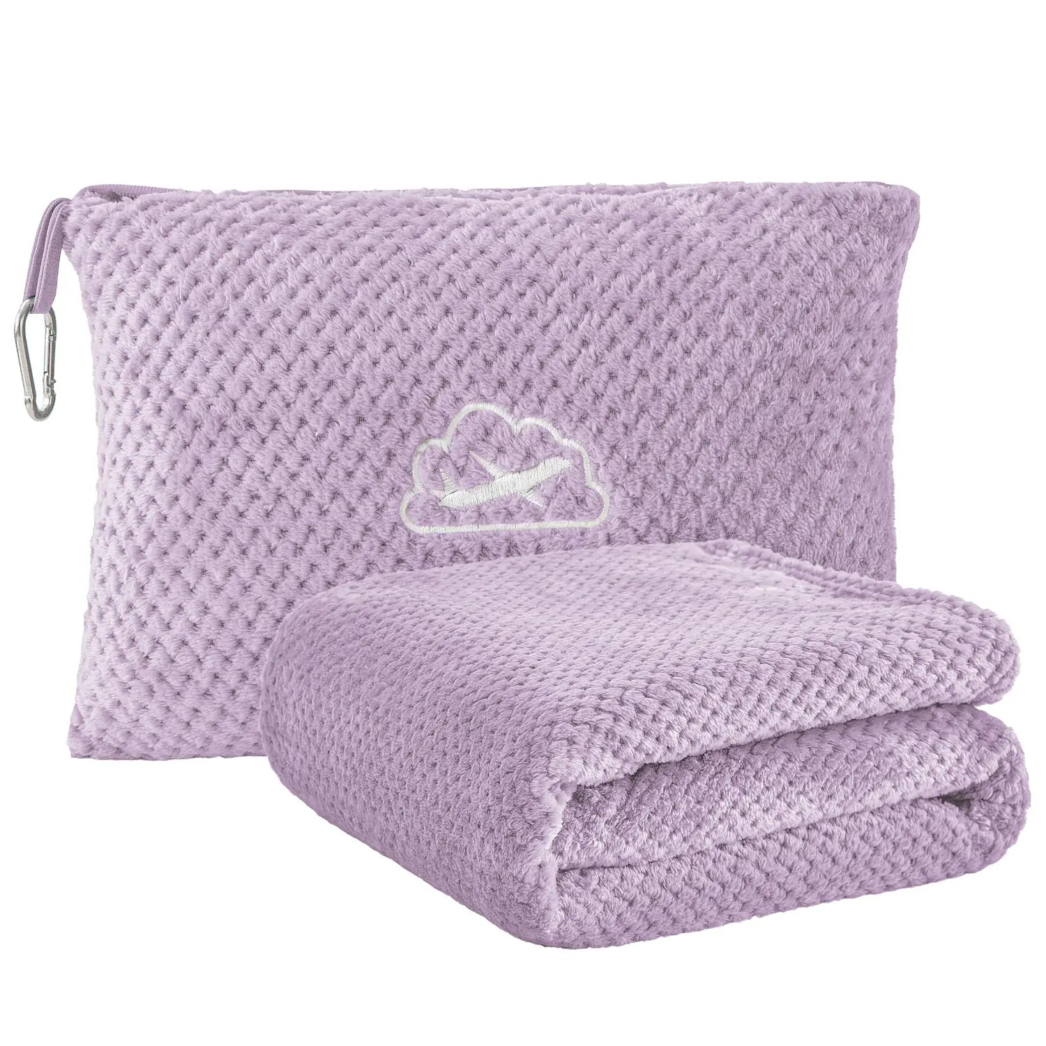 Travel Blanket with Bag Lavender