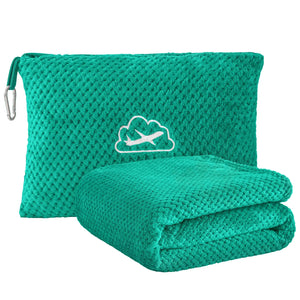 Travel Blanket with Bag Teal