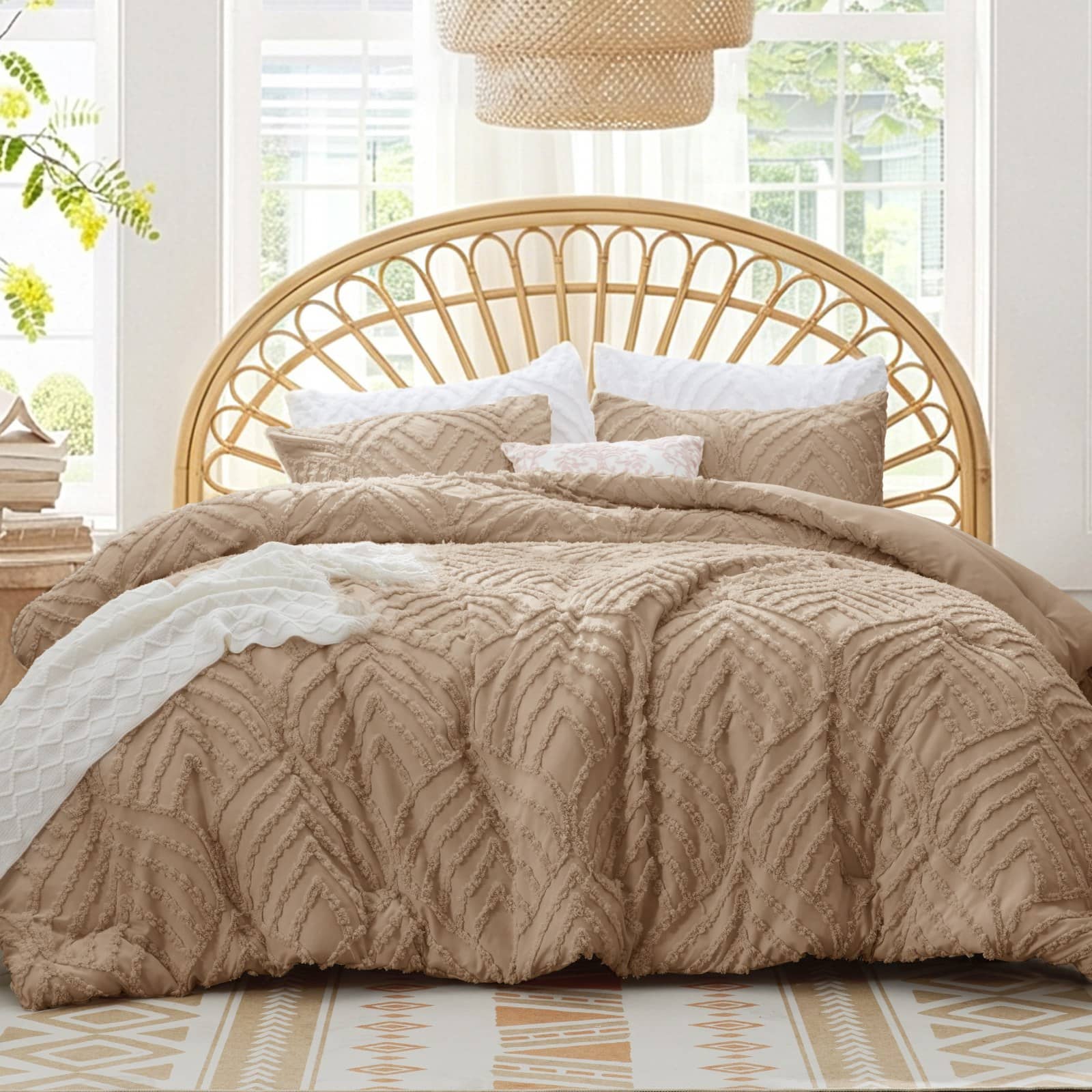 Tufted Boho Comforter 