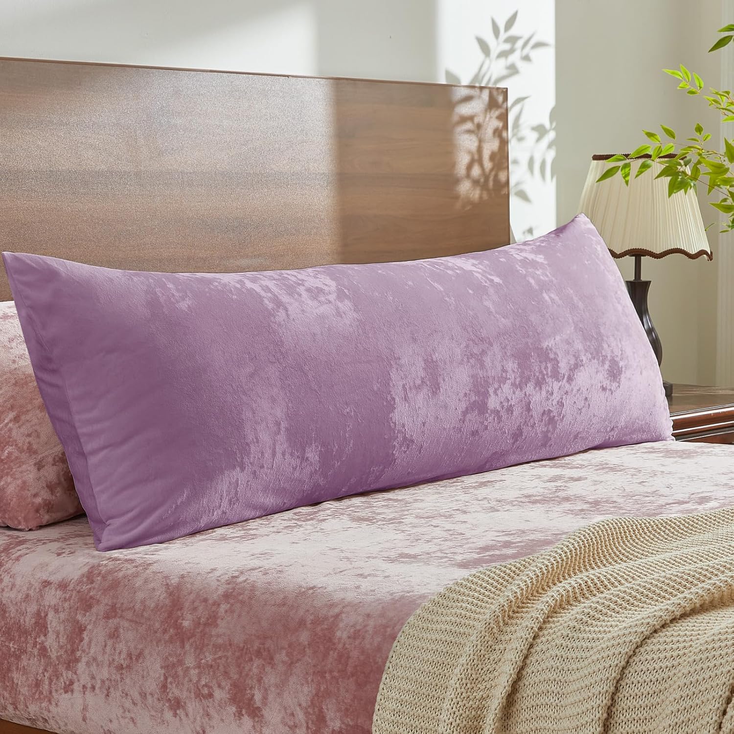 luxury long body pillow cover