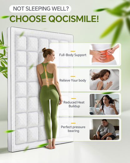 BEDELITE 3 Inch Memory Foam Mattress Topper,Pillow Top Mattress Topper with Bamboo Rayon Cover,Breathable Mesh Side Mattress Pad,21" Deep Pocket,Soft Supportive Mattress Bed Topper