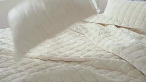 Channel-Stitched 3D Geometric Velvet Comforter Bedding Set