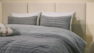Fluffy Faux Fur Bedding comforter set
