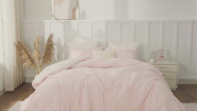 BEDELITE Pintuck Fluffy Comforter Set