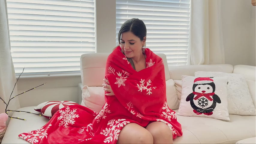 BEDELITE Christmas Throw Blanket