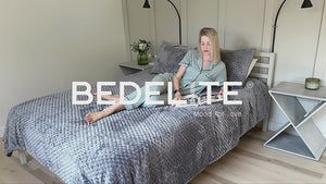 BEDELITE Fluffy Fleece Comforter Set